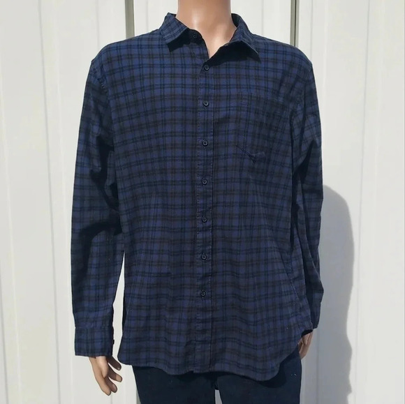 Apt. 9 Other - APT. 9 Mens Soft Touch Flannel Long Sleeve Shirt XL